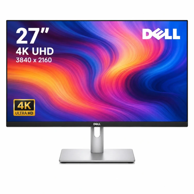 DELL 27" FRAMLESS 4K USED MONITOR