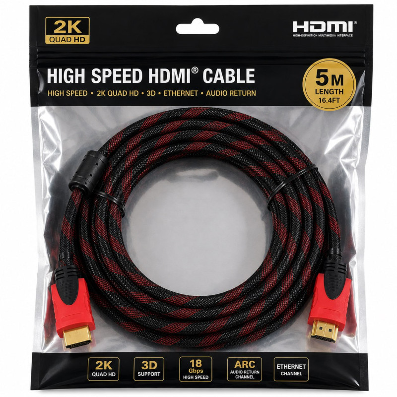 HIGH SPEED HDMI CABLE 5M