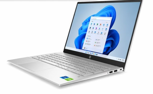 HP PAVILION 15.6” CORE I5 12TH GEN  8GB RAM/512 SSD 2GB NVIDIA GRAPHICS SCREEN LAPTOP