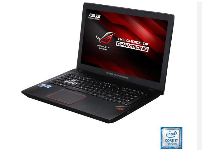 ASUS REPUBLIC 17" CORE I7 7TH GEN  16GB RAM/256GB SSD/1TB HDD LAPTOP