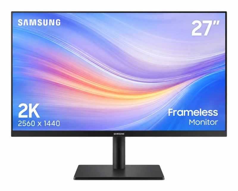 SAMSUNG 27” FRAMLESS 2K USED MONITOR