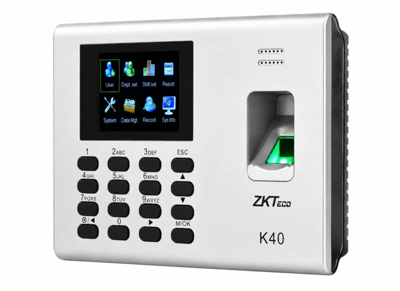 ZKTeco K40 Biometric Fingerprint Time Attendance Terminal