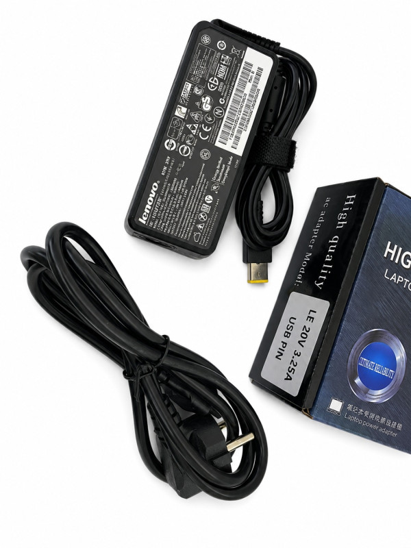 LENOVO USB 20V 3.25A LAPTOP CHARGER