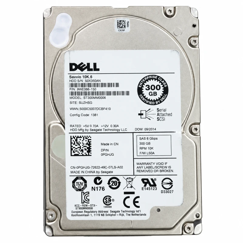 SERVER SAS 2.5” 300gb