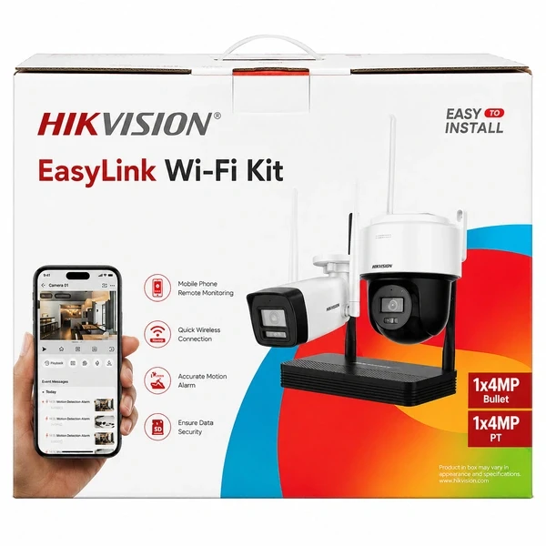 Hikvision EasyLink Wi-Fi Security Camera Kit