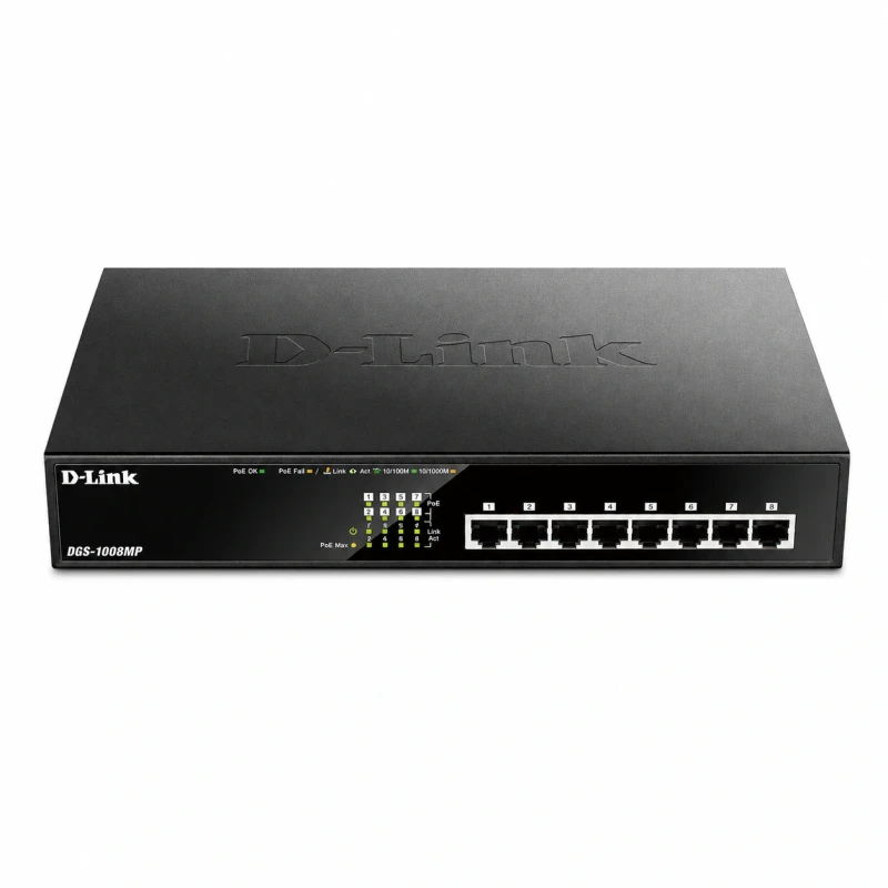 D-LINK 8-PORT POE SWITCH