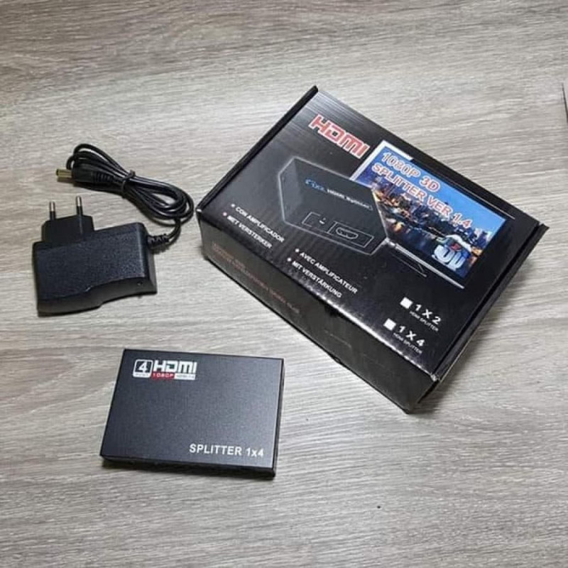 HDTV HDMI SPLITTER 4PORT  1080P 3D