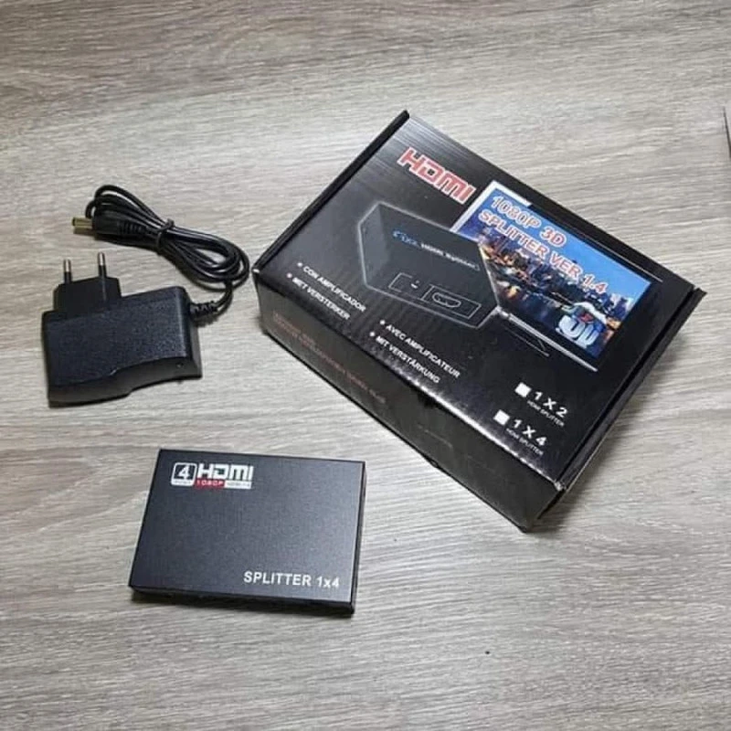 HDTV HDMI SPLITTER 4PORT  1080P 3D