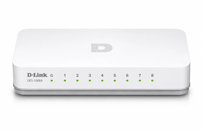 D-LINK DES-1008A 8PORT 10/100 DESKTOP SWITCH