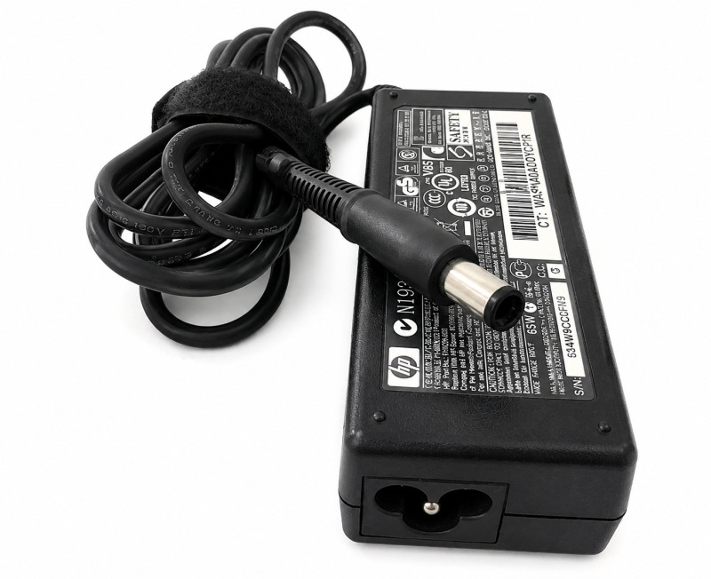 HP CENTER PIN 65W/SERR (ORIGIONAL) LAPTOP CHARGER
