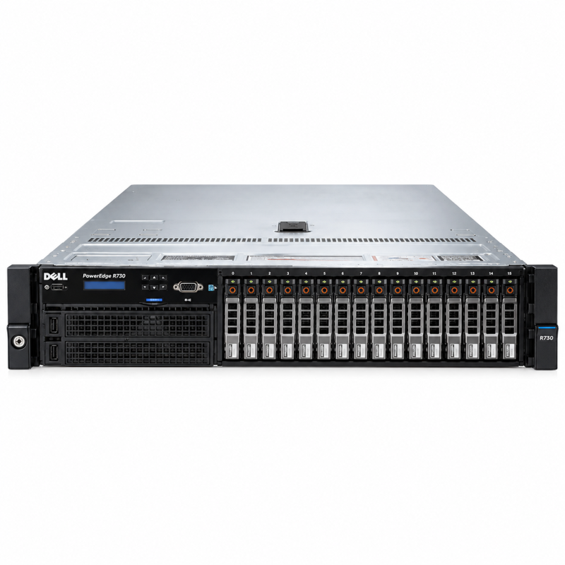 Dell PowerEdge R730 Xeon Processor 64gb Ram_3tb sas 2U Rack Server (13th Generation Dell Server) USED