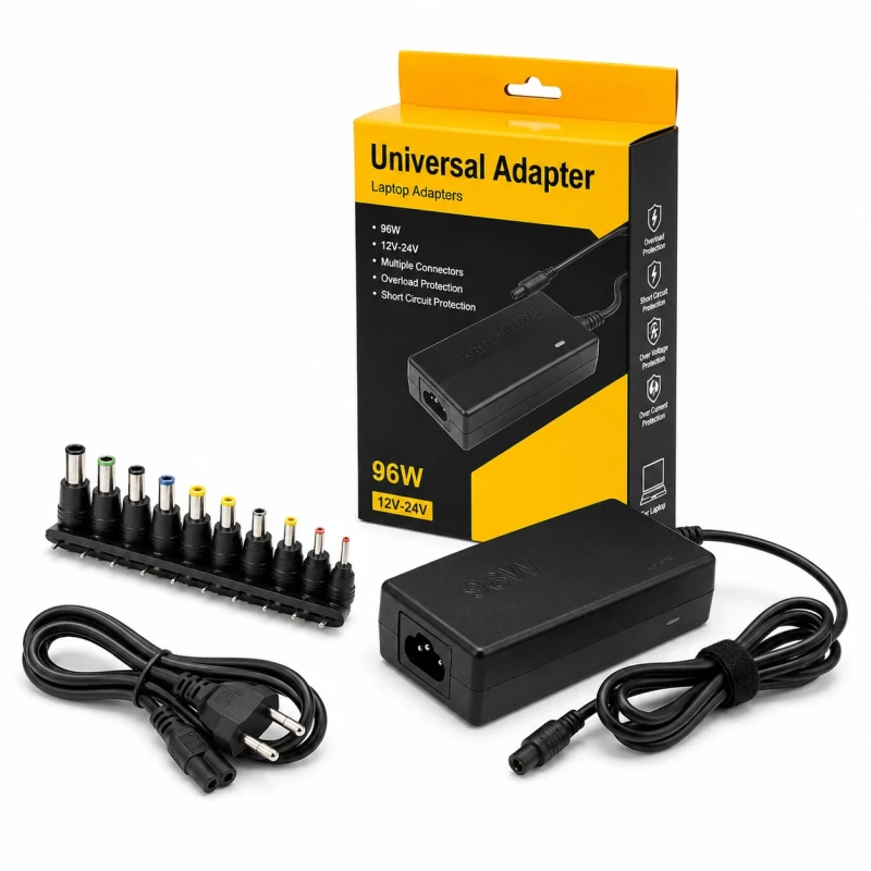 UNIVERSAL ADAPTER 12-24V 96W LAPTOP CHARGERS