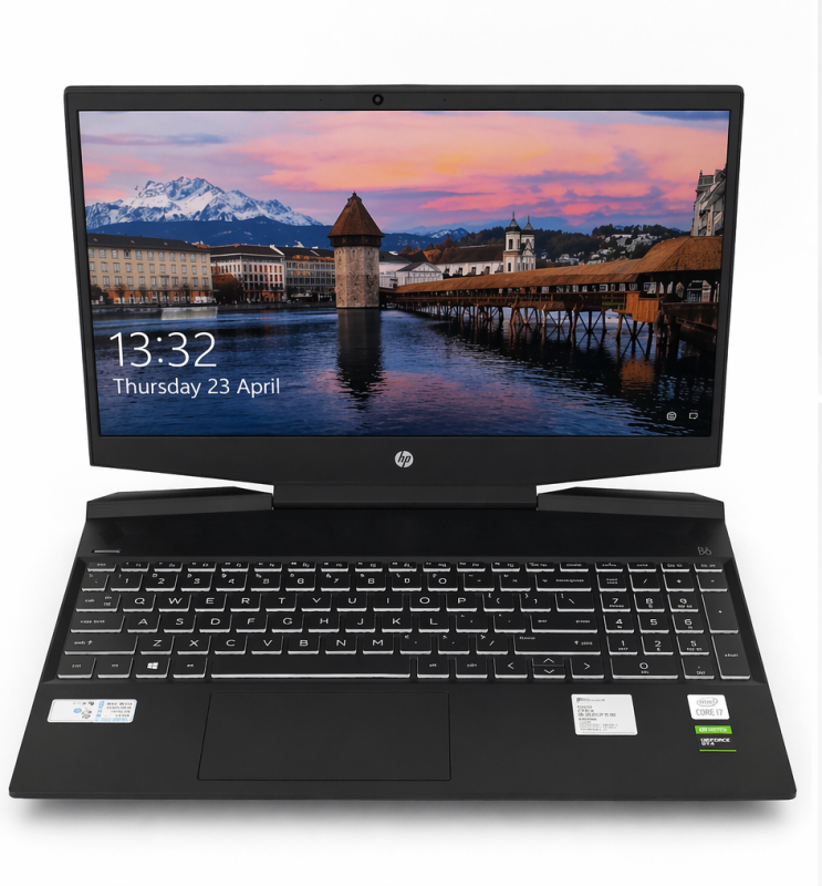 HP PAVILION 15.6” I7 10TH GEN 16GB RAM/512 SSD 4GB 1650TI NIVIDIA GRAPHICS LAPTOP