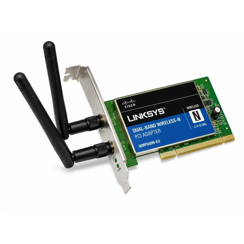 CISCO  LINKSYS DUAL-BAND WIRELESS -N PCI ADAPTER WMP600N-EU
