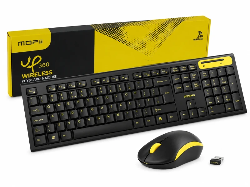 MOFFII WIRELESS KEYBOARD & MOUSE