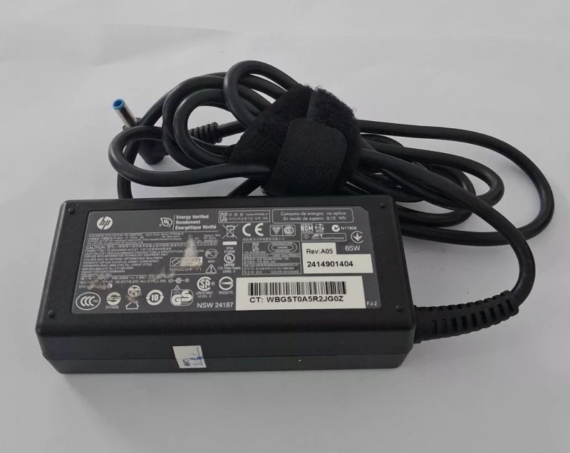 HP BLUE PIN 65W/PONY (ORIGIONAL) LAPTOP CHARGER
